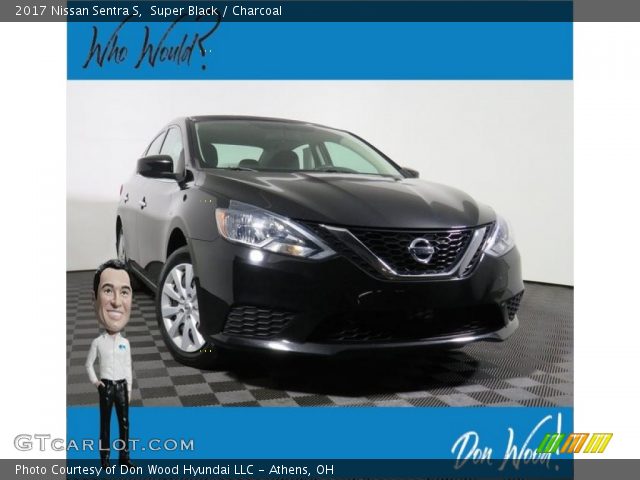 2017 Nissan Sentra S in Super Black