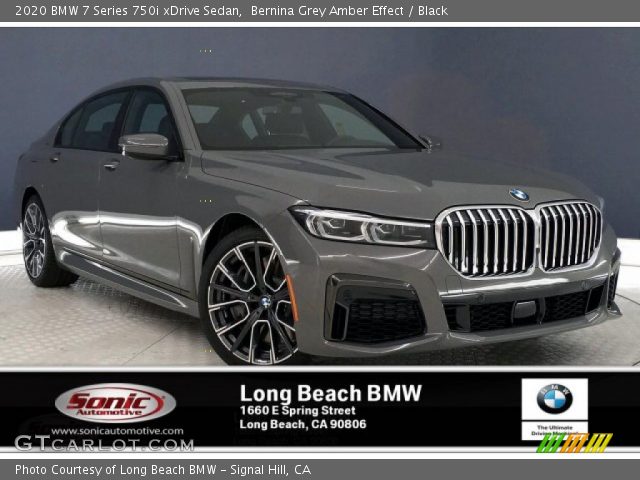 2020 BMW 7 Series 750i xDrive Sedan in Bernina Grey Amber Effect