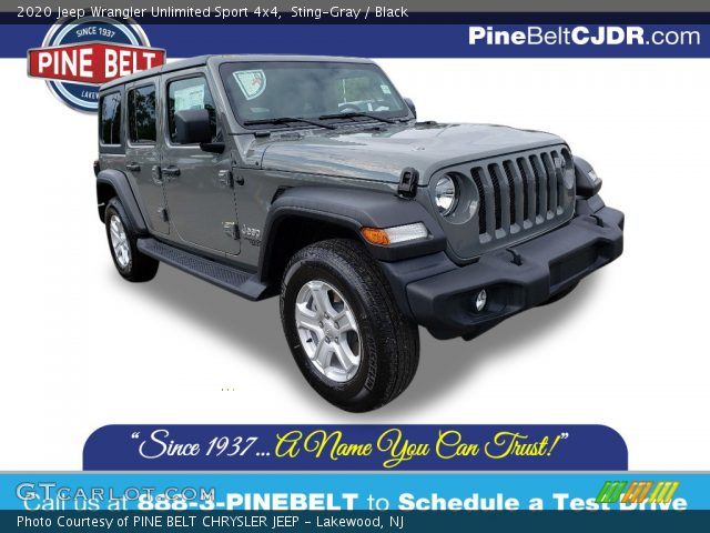 2020 Jeep Wrangler Unlimited Sport 4x4 in Sting-Gray