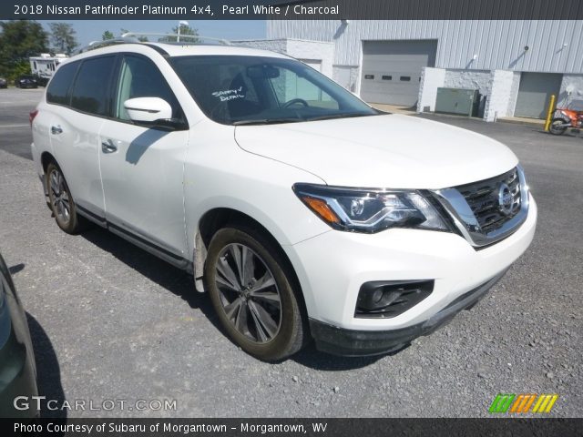 2018 Nissan Pathfinder Platinum 4x4 in Pearl White