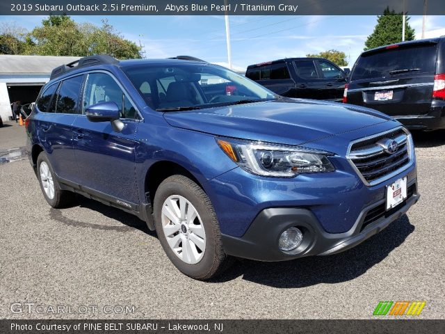 2019 Subaru Outback 2.5i Premium in Abyss Blue Pearl