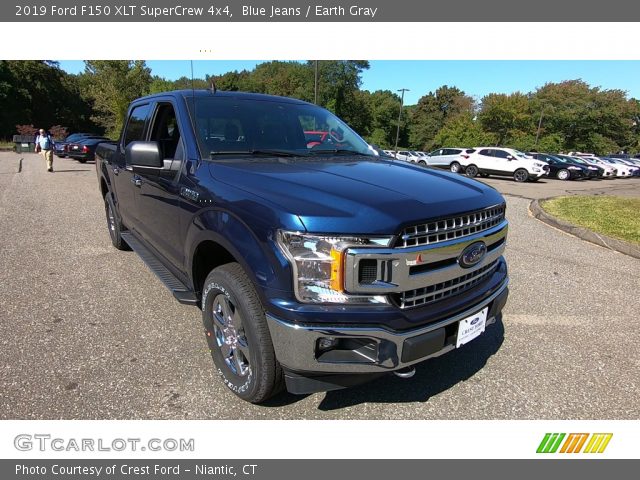 2019 Ford F150 XLT SuperCrew 4x4 in Blue Jeans