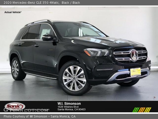 2020 Mercedes-Benz GLE 350 4Matic in Black