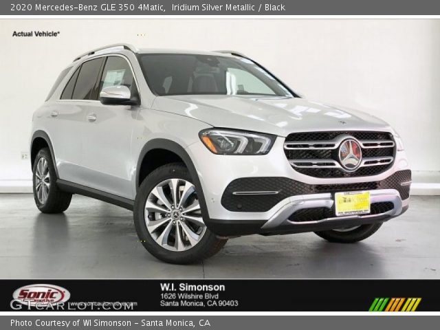2020 Mercedes-Benz GLE 350 4Matic in Iridium Silver Metallic