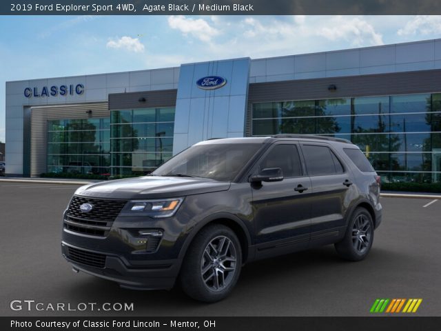 2019 Ford Explorer Sport 4WD in Agate Black