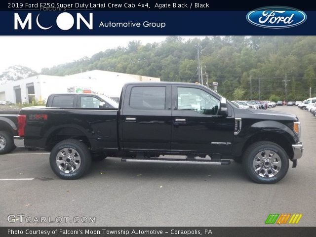 2019 Ford F250 Super Duty Lariat Crew Cab 4x4 in Agate Black