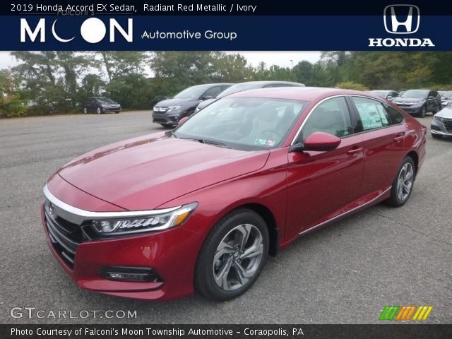 2019 Honda Accord EX Sedan in Radiant Red Metallic