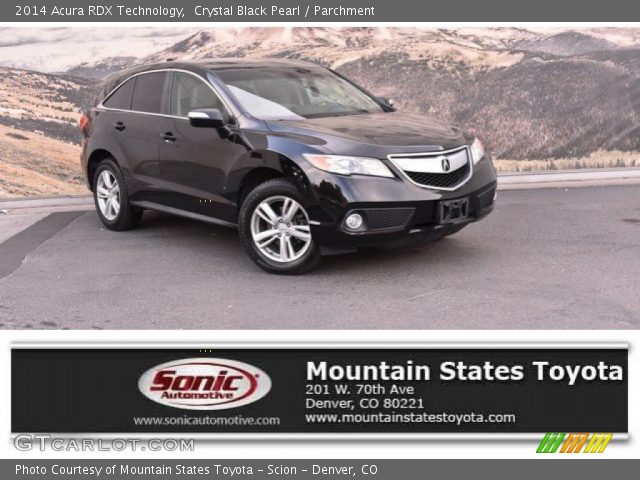 2014 Acura RDX Technology in Crystal Black Pearl