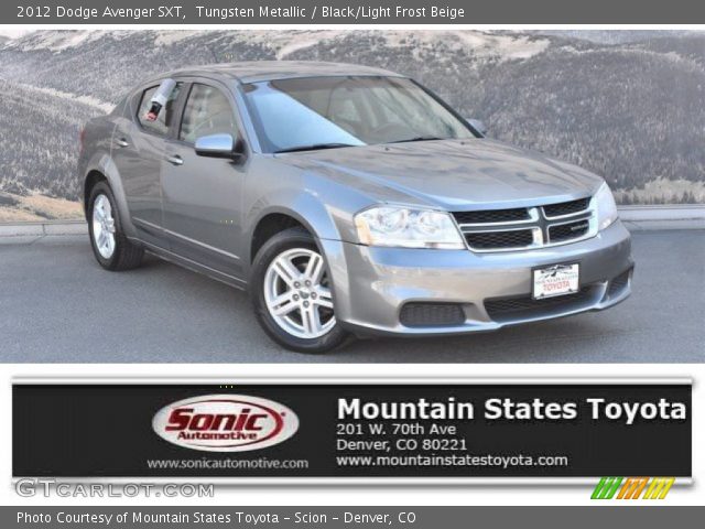 2012 Dodge Avenger SXT in Tungsten Metallic