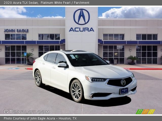 2020 Acura TLX Sedan in Platinum White Pearl