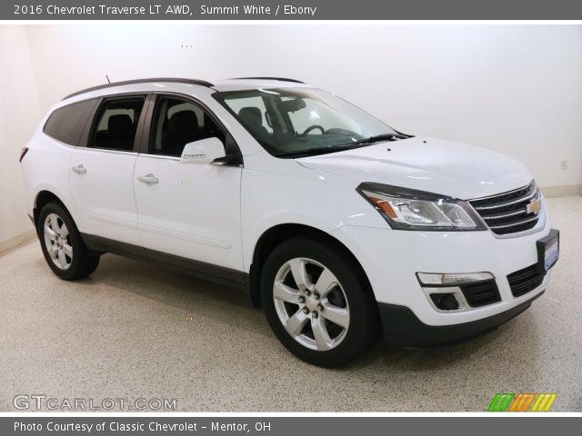 2016 Chevrolet Traverse LT AWD in Summit White