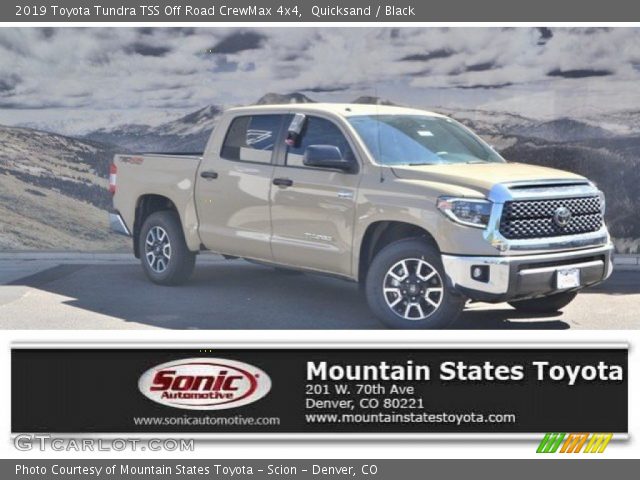 2019 Toyota Tundra TSS Off Road CrewMax 4x4 in Quicksand