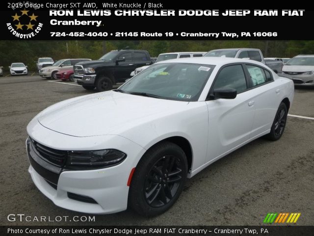 2019 Dodge Charger SXT AWD in White Knuckle