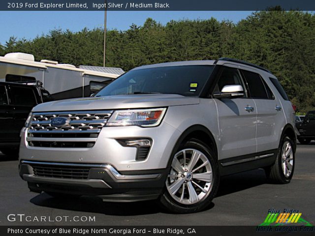 2019 Ford Explorer Limited in Ingot Silver