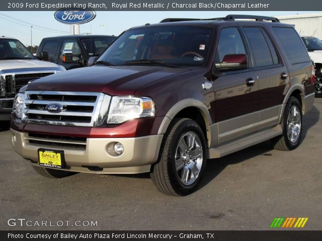 2009 Ford Expedition King Ranch in Royal Red Metallic