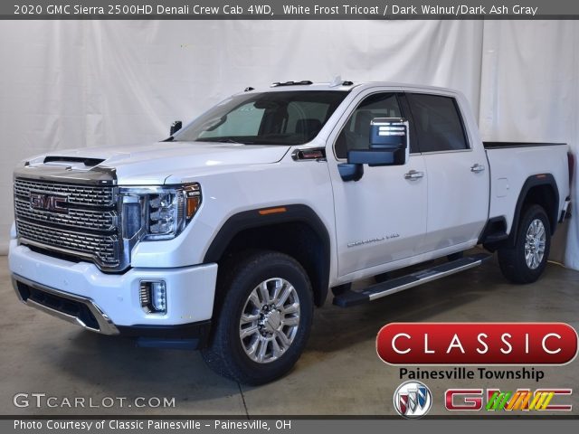 2020 GMC Sierra 2500HD Denali Crew Cab 4WD in White Frost Tricoat