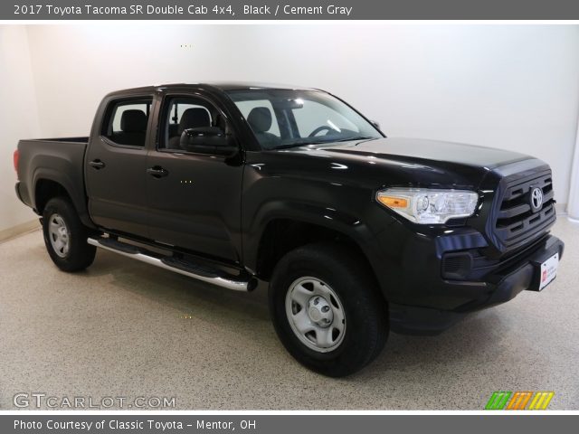 2017 Toyota Tacoma SR Double Cab 4x4 in Black