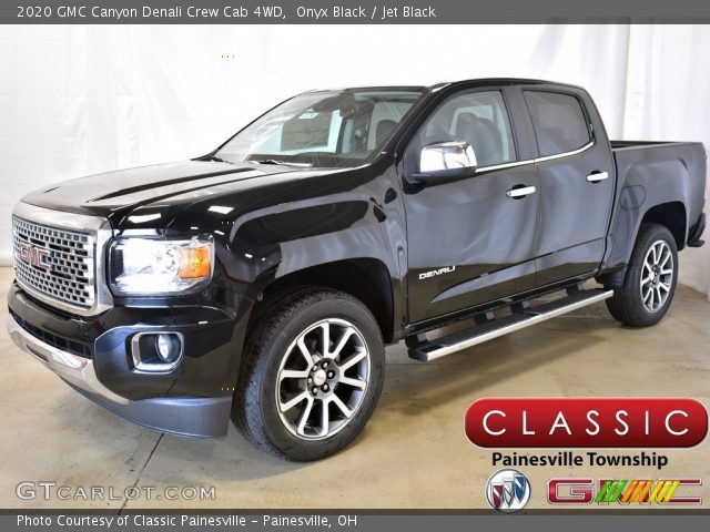 2020 GMC Canyon Denali Crew Cab 4WD in Onyx Black