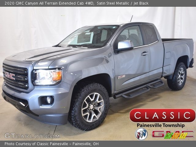 2020 GMC Canyon All Terrain Extended Cab 4WD in Satin Steel Metallic