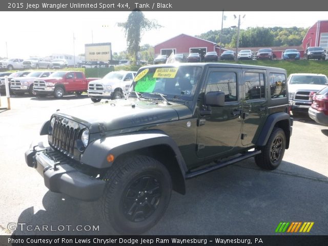 2015 Jeep Wrangler Unlimited Sport 4x4 in Tank