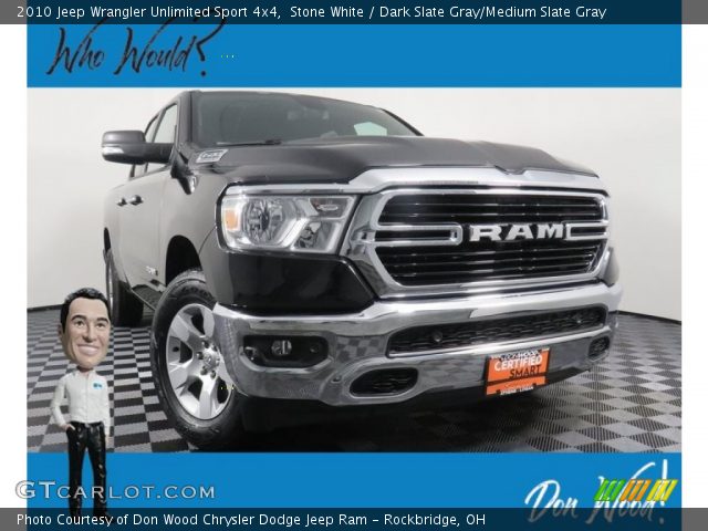2010 Jeep Wrangler Unlimited Sport 4x4 in Stone White