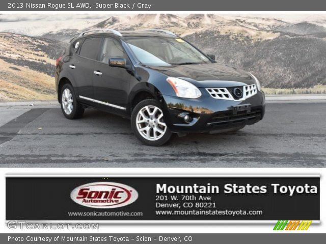 2013 Nissan Rogue SL AWD in Super Black