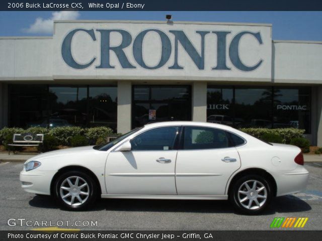 2006 Buick LaCrosse CXS in White Opal