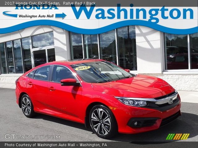2017 Honda Civic EX-T Sedan in Rallye Red