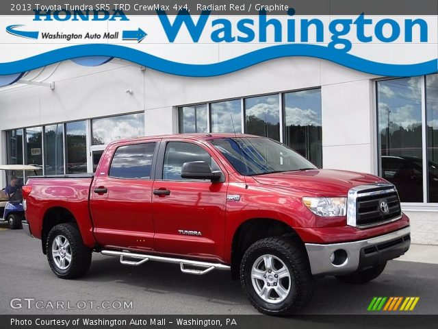 2013 Toyota Tundra SR5 TRD CrewMax 4x4 in Radiant Red