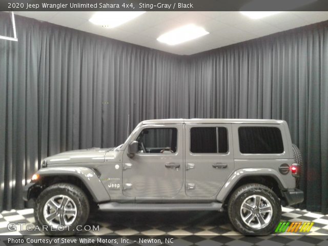 2020 Jeep Wrangler Unlimited Sahara 4x4 in Sting-Gray