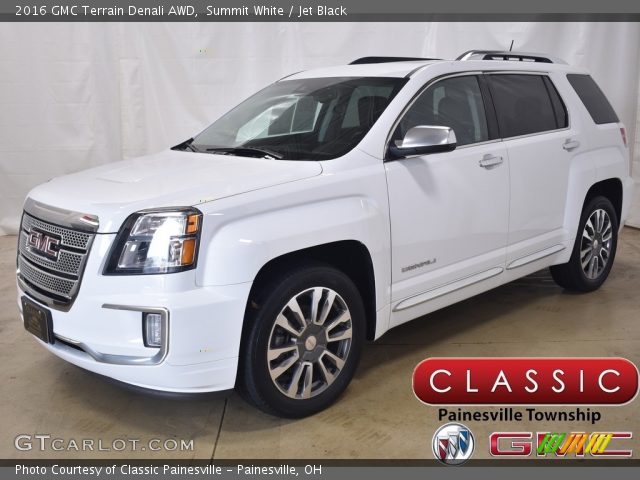 2016 GMC Terrain Denali AWD in Summit White