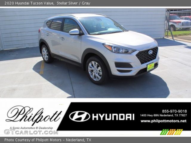 2020 Hyundai Tucson Value in Stellar Silver