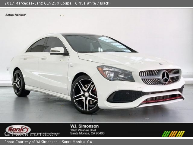2017 Mercedes-Benz CLA 250 Coupe in Cirrus White