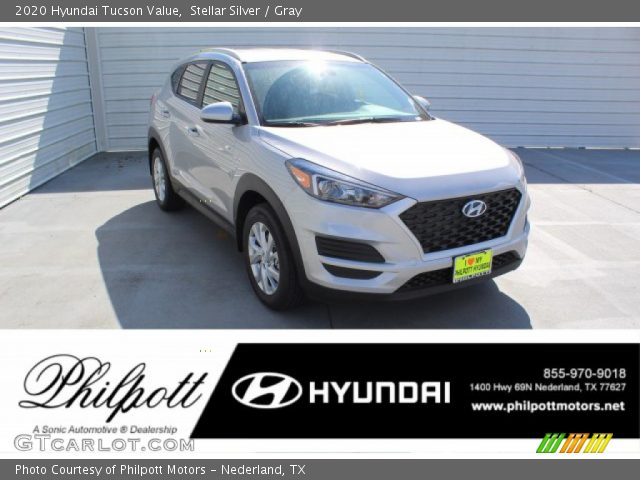 2020 Hyundai Tucson Value in Stellar Silver