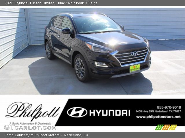2020 Hyundai Tucson Limited in Black Noir Pearl