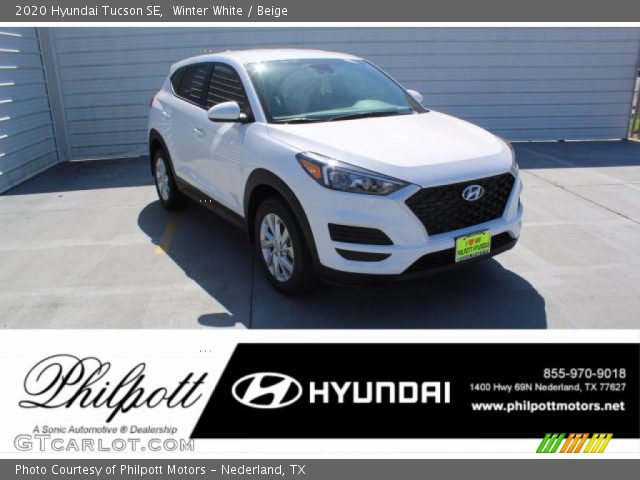 2020 Hyundai Tucson SE in Winter White