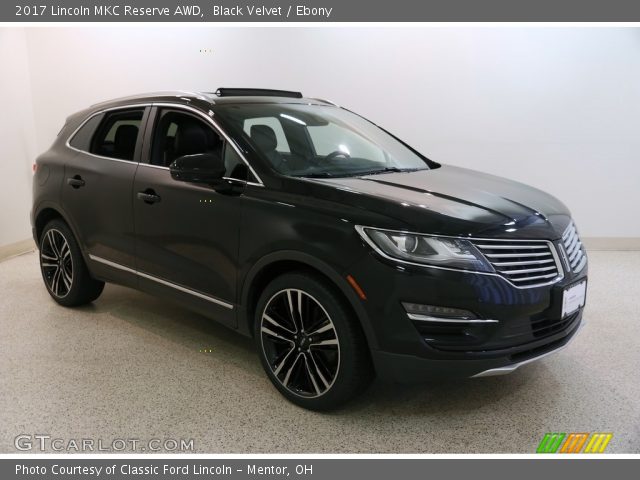 2017 Lincoln MKC Reserve AWD in Black Velvet