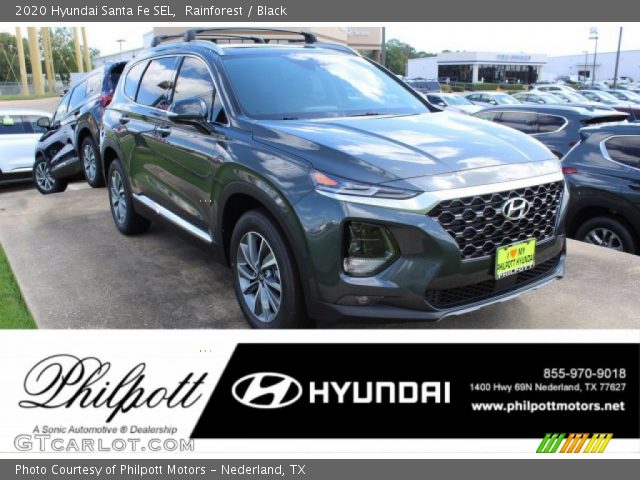 2020 Hyundai Santa Fe SEL in Rainforest