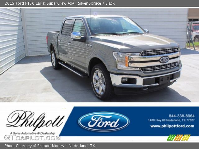 2019 Ford F150 Lariat SuperCrew 4x4 in Silver Spruce