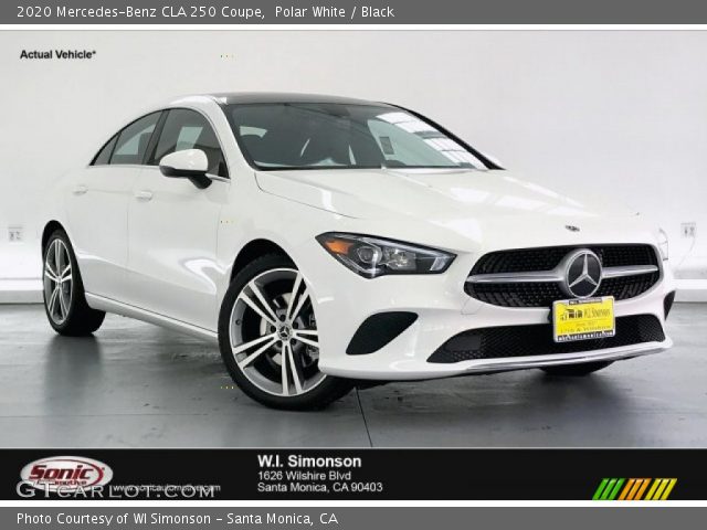 2020 Mercedes-Benz CLA 250 Coupe in Polar White