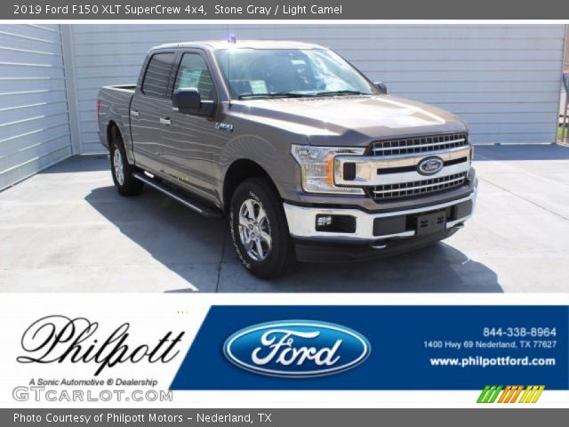 2019 Ford F150 XLT SuperCrew 4x4 in Stone Gray