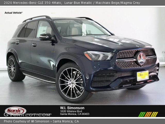 2020 Mercedes-Benz GLE 350 4Matic in Lunar Blue Metallic