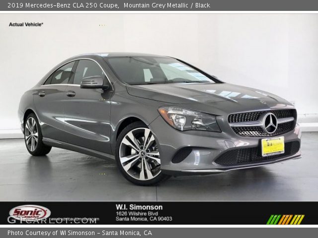 2019 Mercedes-Benz CLA 250 Coupe in Mountain Grey Metallic