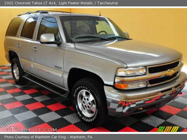 2002 Chevrolet Tahoe LT 4x4 in Light Pewter Metallic