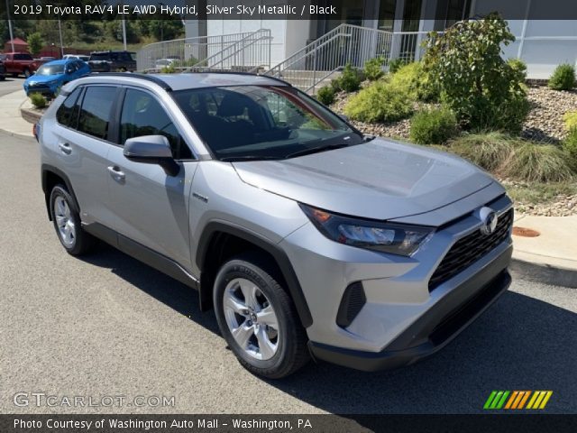 2019 Toyota RAV4 LE AWD Hybrid in Silver Sky Metallic