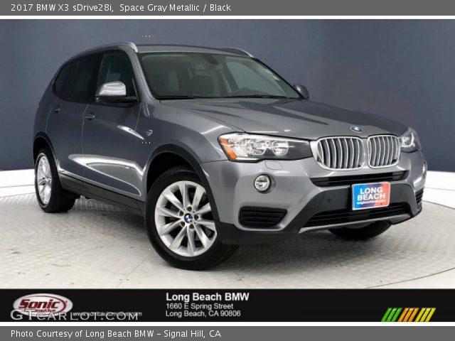 2017 BMW X3 sDrive28i in Space Gray Metallic