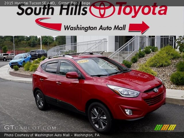 2015 Hyundai Tucson SE AWD in Garnet Red