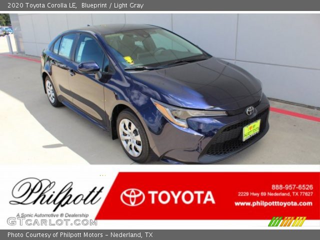 2020 Toyota Corolla LE in Blueprint