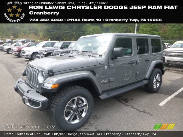 2020 Jeep Wrangler Unlimited Sahara 4x4 in Sting-Gray