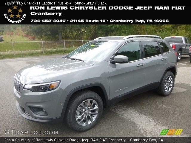 2020 Jeep Cherokee Latitude Plus 4x4 in Sting-Gray